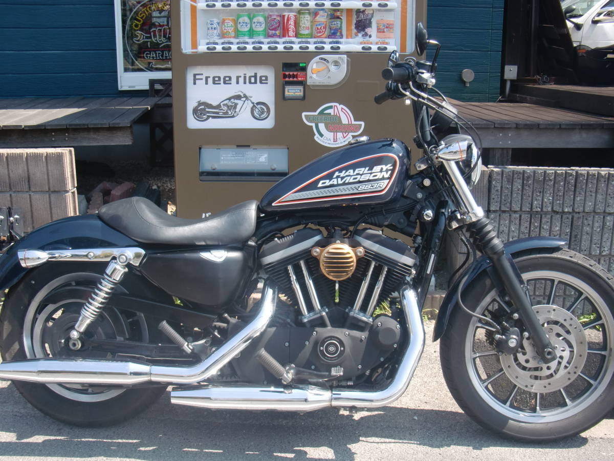 2009年式XL883R : HarleyDavidsonパーツ グーバイク「ハーレー 