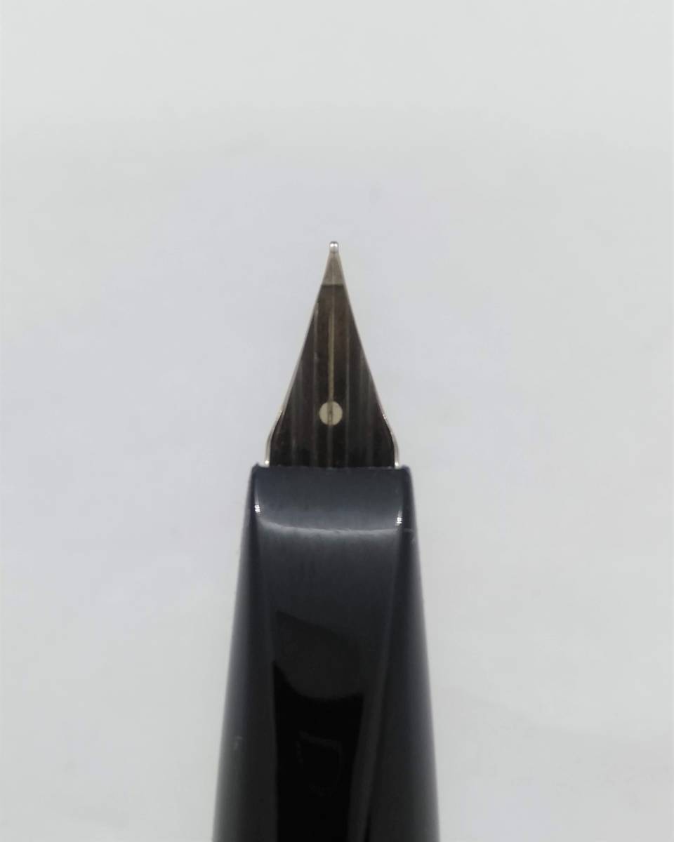 PLATINUM 万年筆 黒 プラチナ万年筆 14k プラチナ万年筆 PLATINUM 中字 KR-23 ブラックストライプ 2本 ポケット