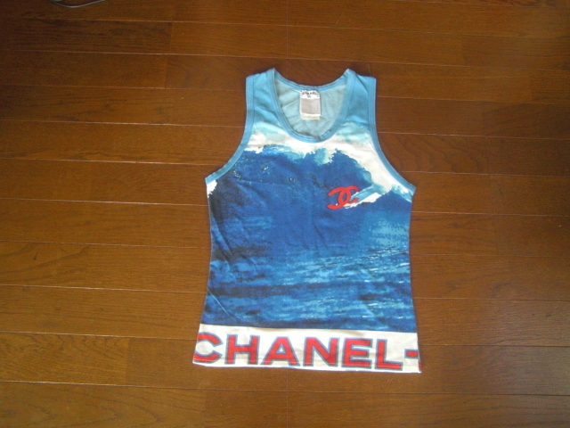 ☆CHANEL☆シャネル サーフライン タンクトップ 40 USED