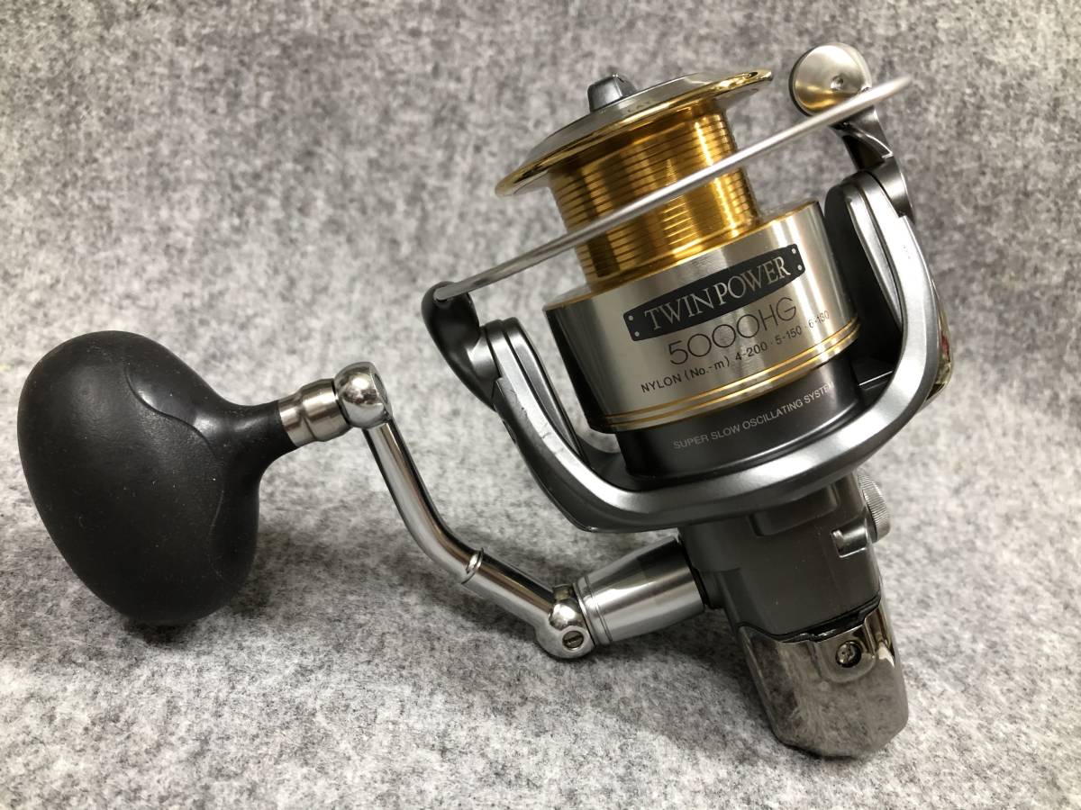 得価，セール SHIMANO シマノ 02 ツインパワー 5000HG ハイギヤ(シマノ)｜売買されたオークション情報、yahooの商品情報をアーカイブ公開 - オークファン シマノ