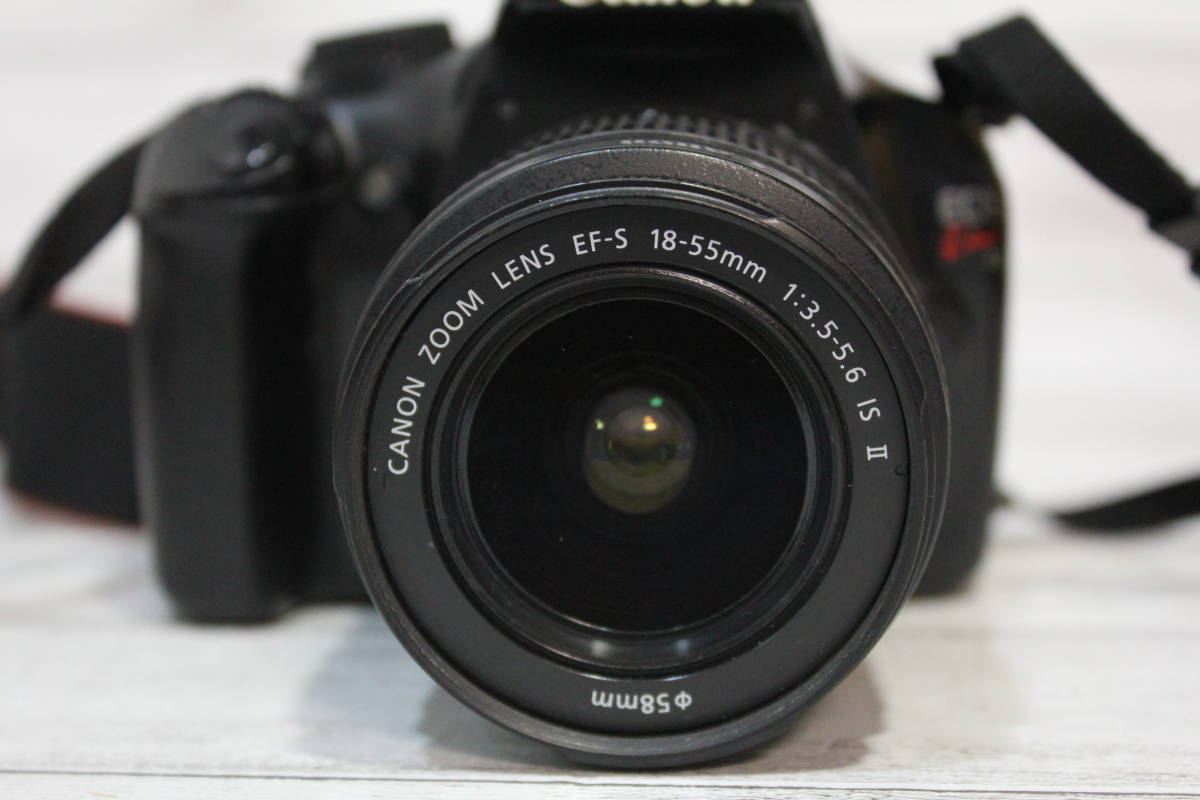 ★Canon★キャノン EOS KISS X50 レンズ付き EFS 18-55 デジタル一眼レフカメラ