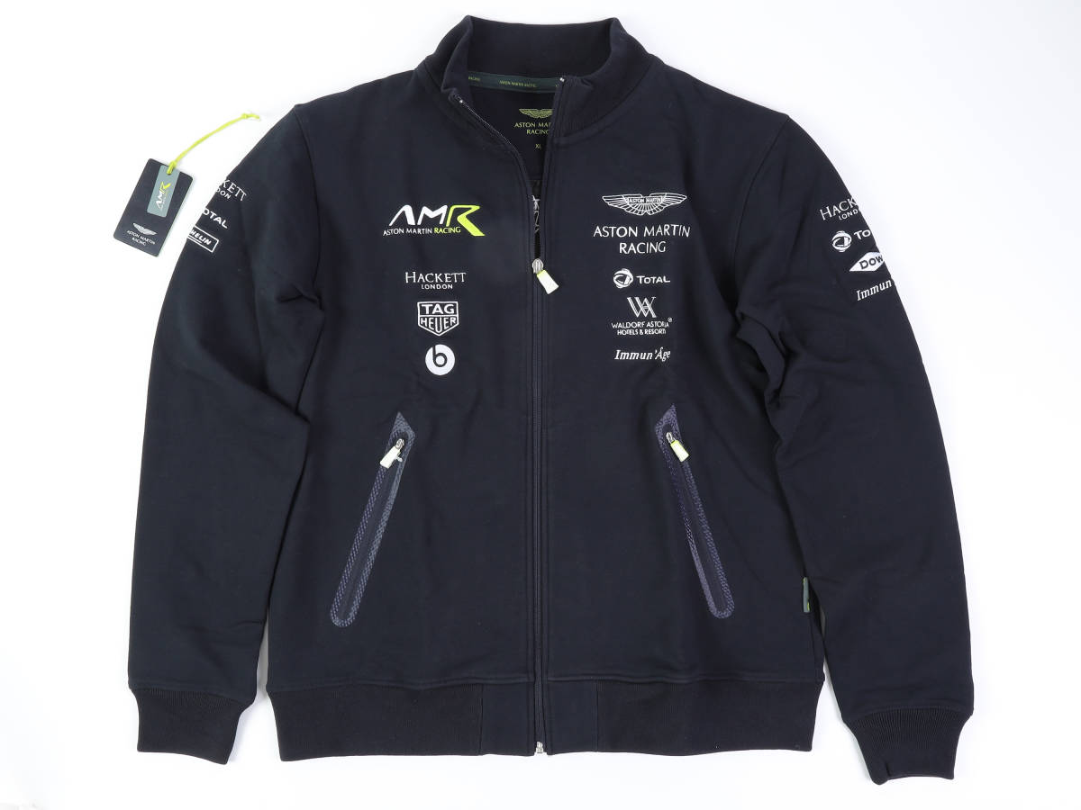 ASTON MARTIN Racing WEC 公式 ジャケット AMR XL ☆【ASTON MARTIN Racing】WEC オフィシャル Track Top ジャケット 紺