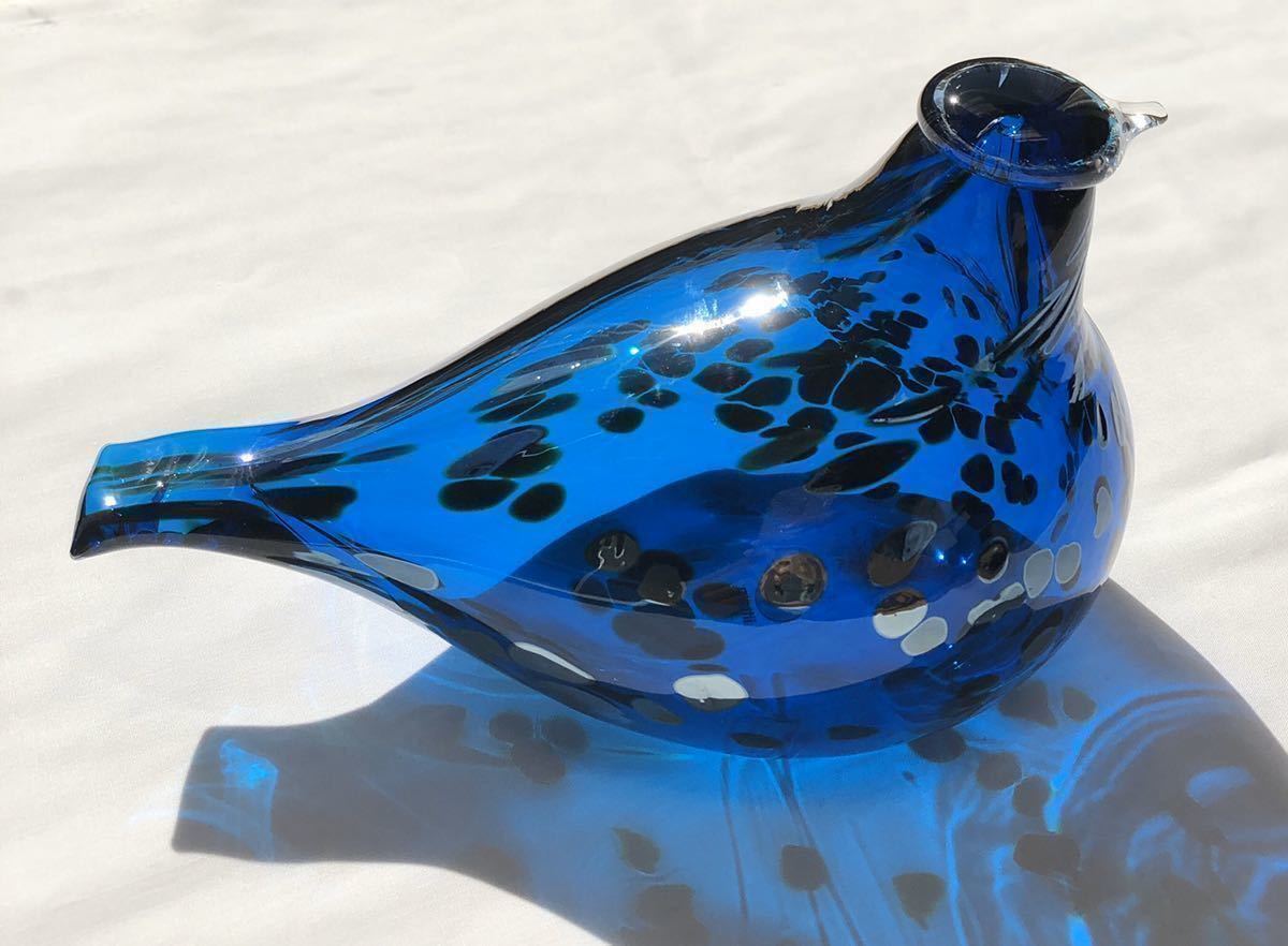 500体限定 イッタラ バード ブルーサファイア 500体限定 iittala