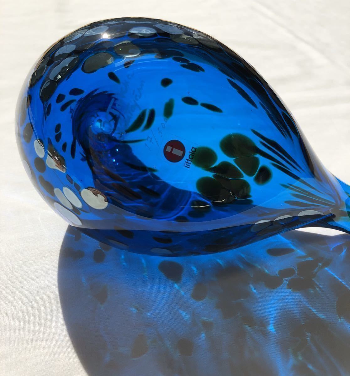 500体限定 500体 限定 イッタラ 別注 バード Blue Saphire 2009