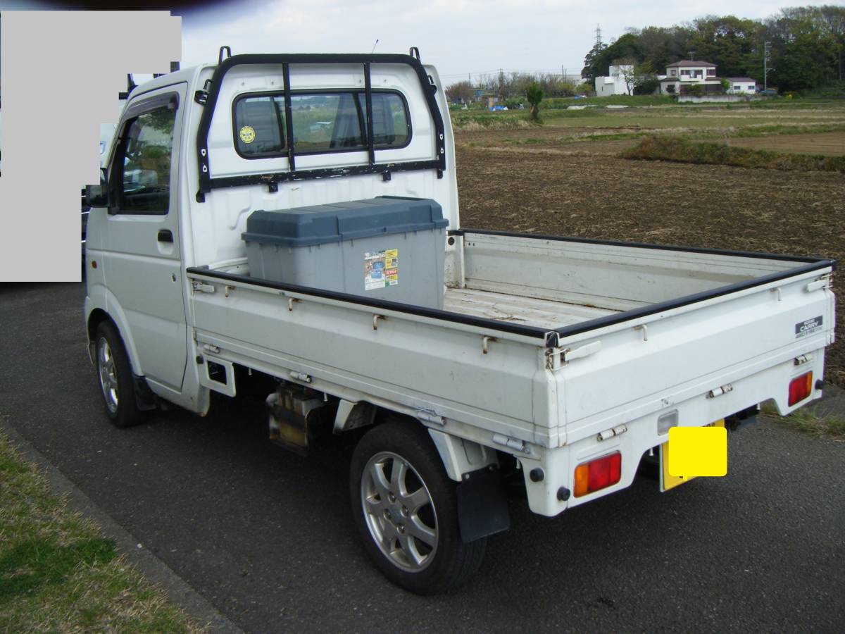 スズキ　キャリィ　キャリー　軽トラ　ターボ　5MT　4WD　エアコン　パワステ スズキキャリィキャリー軽トラターボ5MT4WDエアコンパワステ
