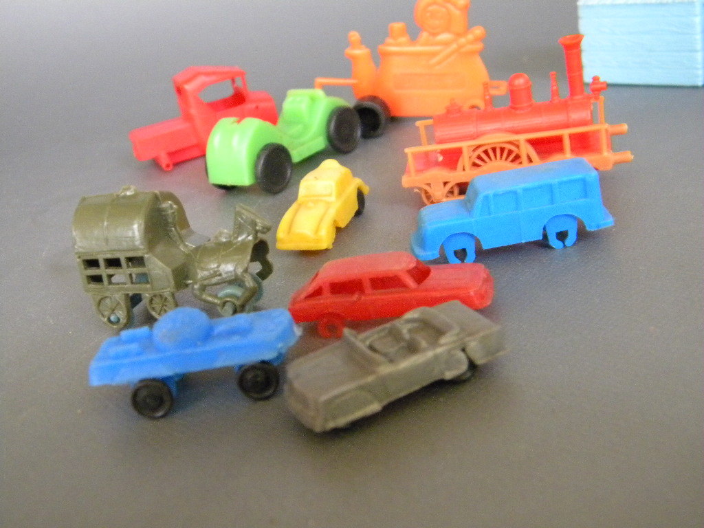 当時物 おまけ 12個 ケロッグ グリコ!! 駄菓子屋 動物 ライオン 自動車
