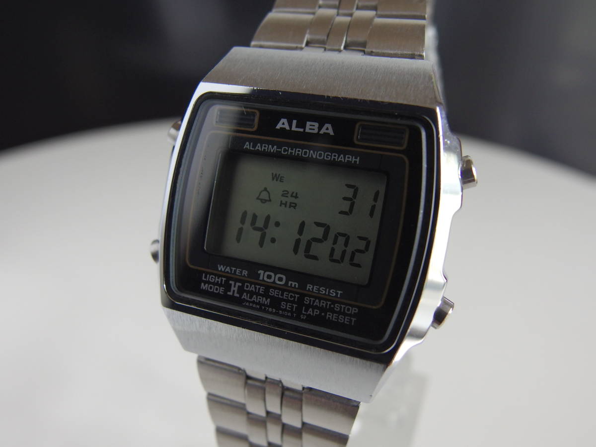 ALBA SEIKO アルバ 80年代 デジタル セイコー 2 デジタルな腕時計たち 
