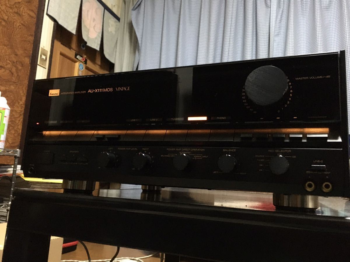 AU-X111MOS SANSUI VINTAGE サンスイ AU-X111 - MOS Sansui プリメイン
