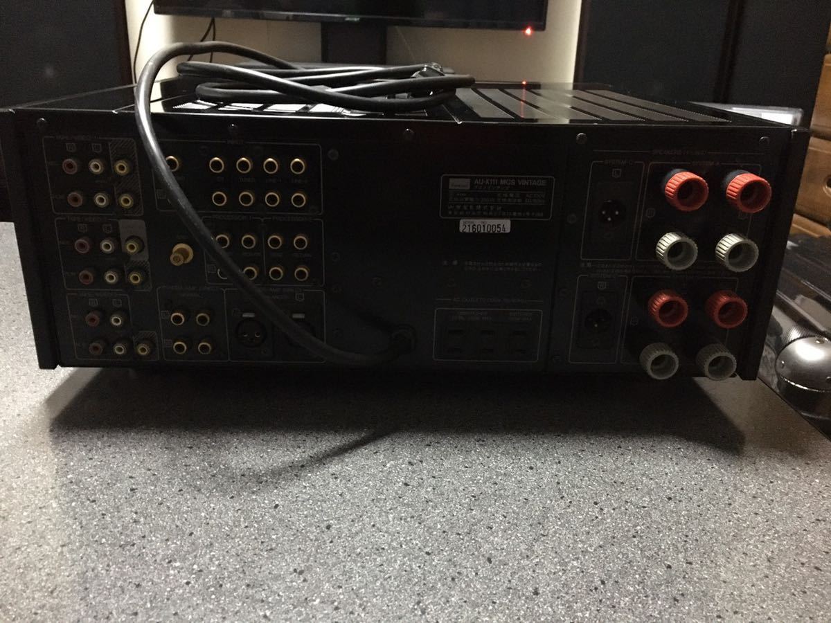AU-X111MOS SANSUI VINTAGE サンスイ AU-X111 - MOS Sansui プリメイン