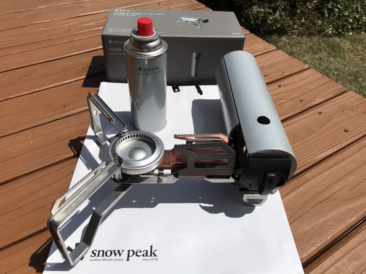人気定番，高品質 送料代金込み 箱付き snow peak スノーピーク HOME＆CAMP バーナー SL スノーピーク ギガパワーガス(カセットボンベ)｜売買されたオークション情報、yahooの商品情報をアーカイブ公開 - オークファ カセットボンベ