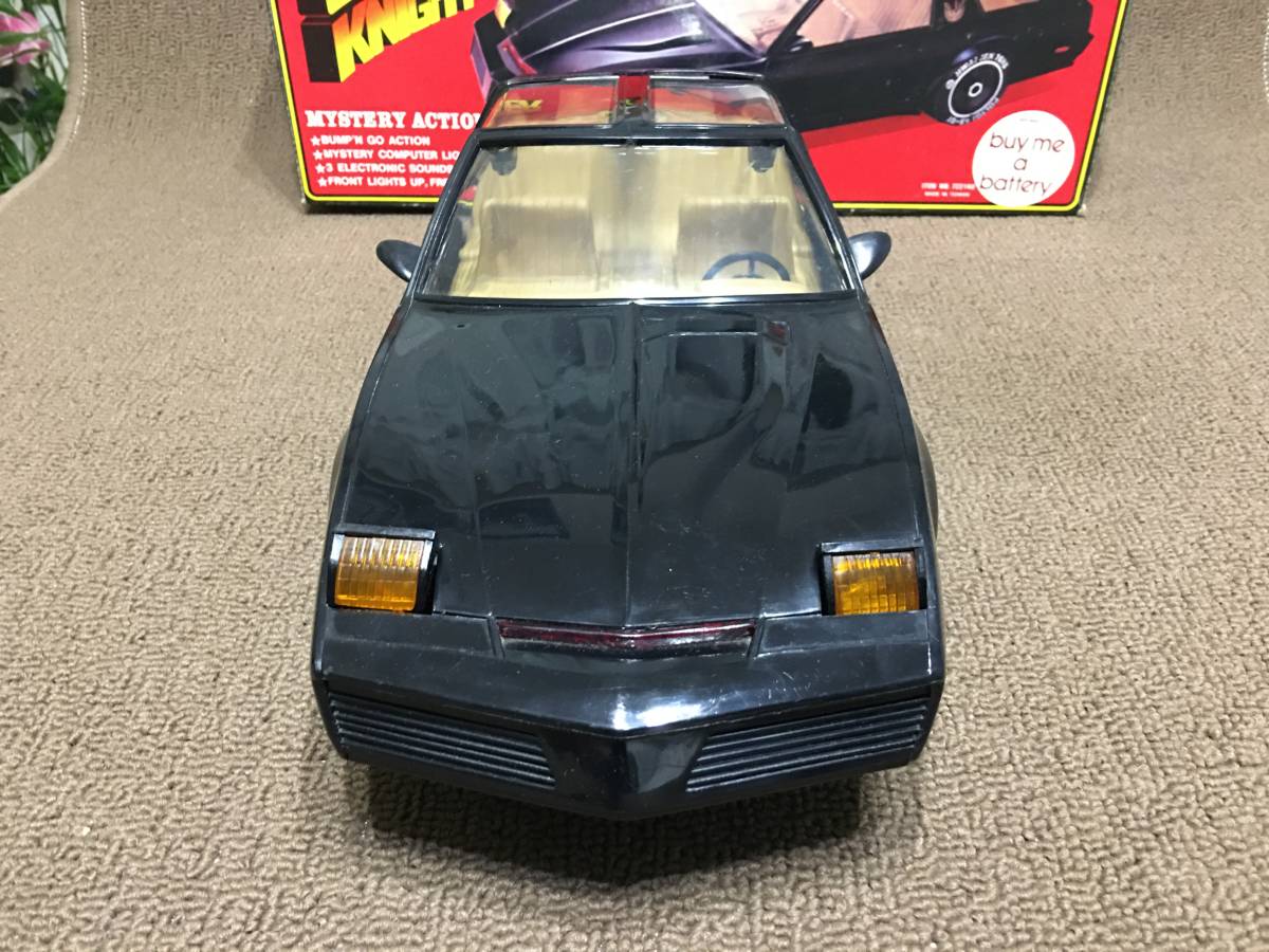 KR-71 ナイトライダー ナイト2000 KNIGHT RIDER 1/10 COMPUTER KNIGHT ミステリーアクション 動作確認済み 当時物 絶版