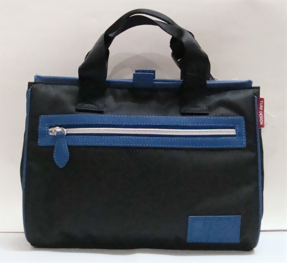 新品★ターフデザイン★TDMT-1971 ミニトートバッグ★ラウンドポーチ★2019★【BK/BL】ブラック/ブルー