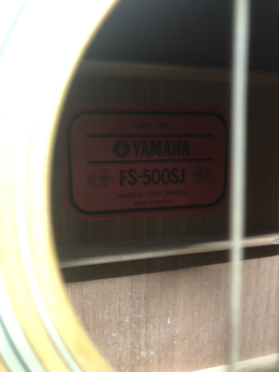 YAMAHA FS-500SJ アコースティックギター 赤ラベル - メルカリ 復刻版
