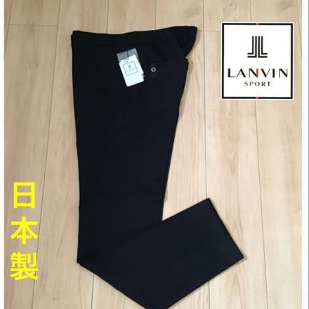 全国無料，送料無料 日本製/定価29700円/by デサント LANVIN SPORT ランバン スポール 高級 上品 ゴルフパンツ ストレッチパンツ ロングパンツ 黒 79(78cm～)｜売買されたオークション情報、yahooの商品情報をアーカイブ パンツ、スラックス