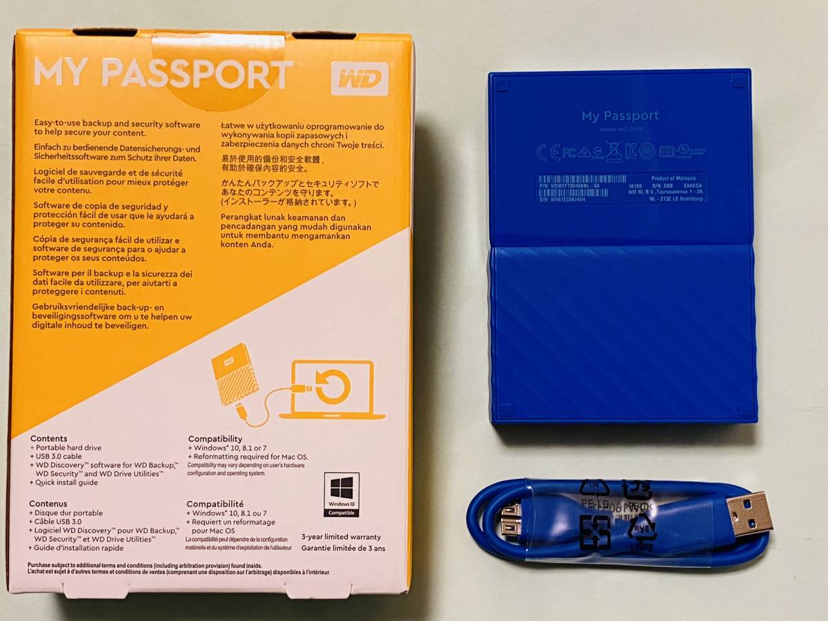 4TB Hard Western WD External Digital Elements com: Portable 