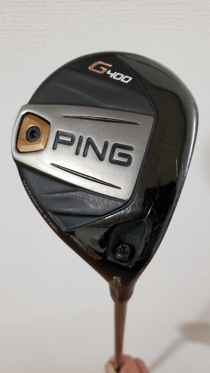 G400 PING 5W ピン FW Ping 5w 17.5 Fairway Wood フェアウェイウッド