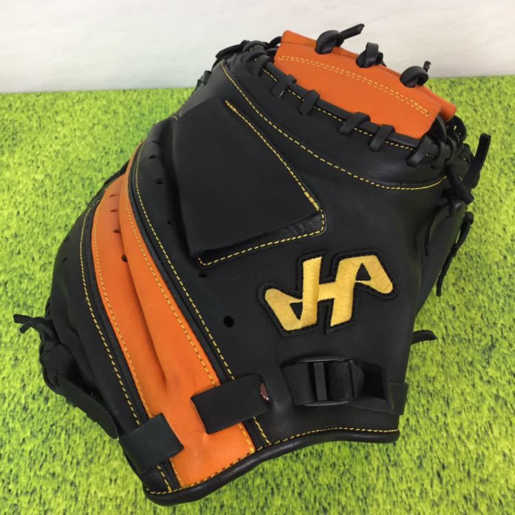 G-1497 美品 ハタケヤマ HATAKEYAMA TH-G23 軟式 キャッチャーミット グラブ グローブ 野球 使用感少なめ