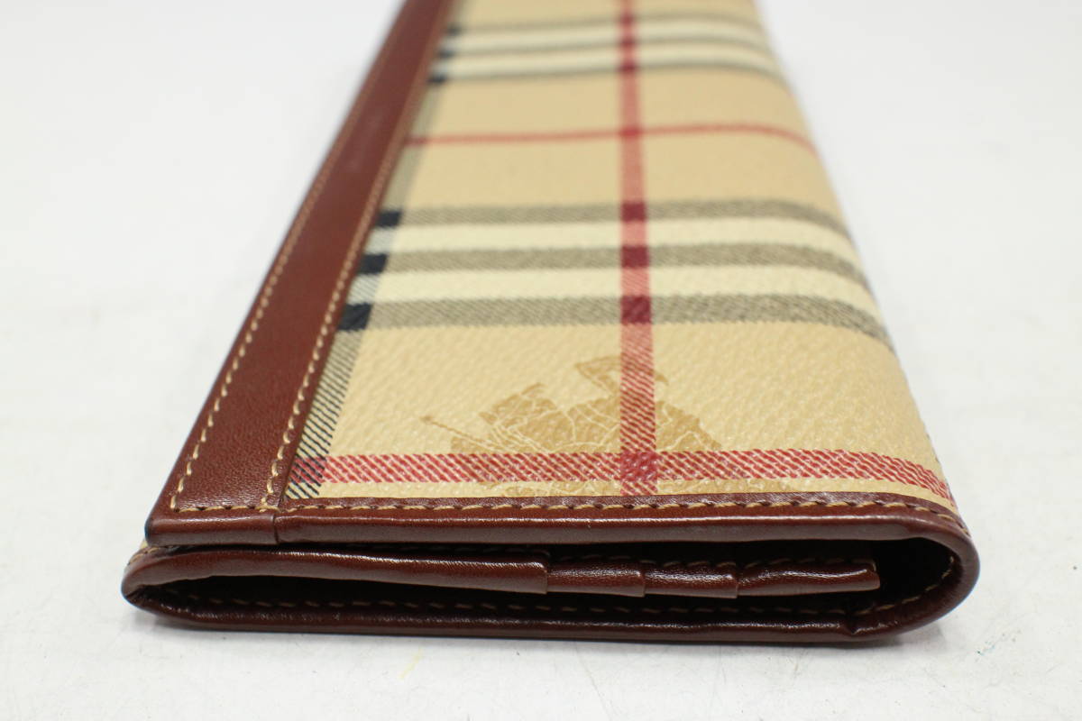 BURBERRY 長財布 ※新品未使用ですが説明をご確認ください※ BURBERRY長財布】状態良