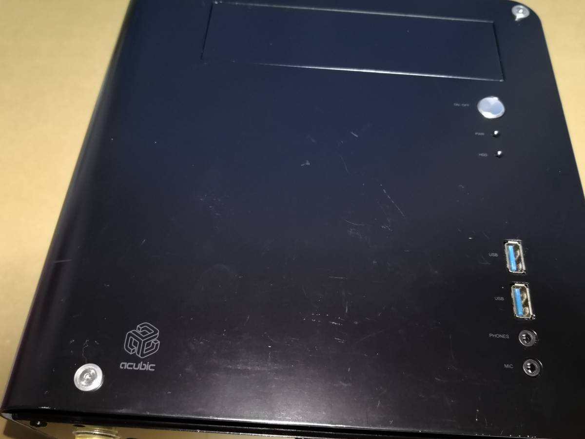 acubic Abee D20 PCケース Mini-ITX キューブ型 価格比較 | ACE-D20-SW