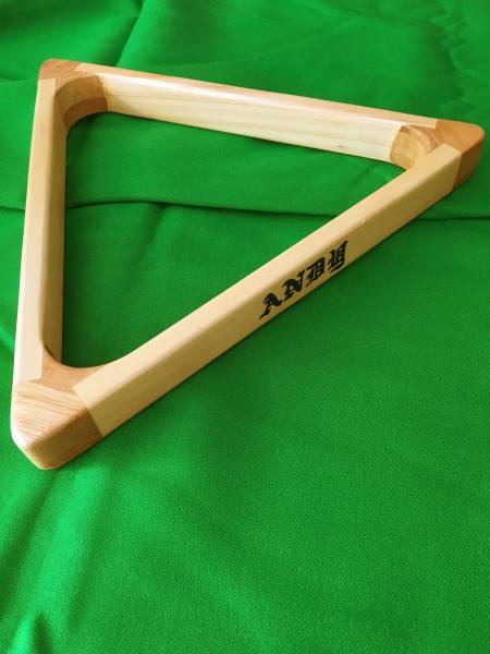 ビリヤード用品★ANDY 木製 トライアングルラック 送料無料 アンディ ビリヤード台 ビリヤードボール キュー