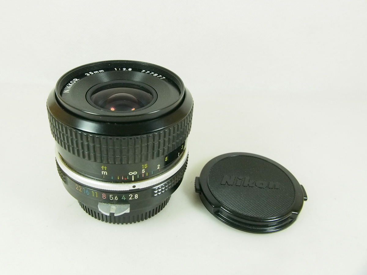 数量限定，豊富な B004191 ニコン NIKKOR 35mm F2.8 非Ai(ニコン)｜売買されたオークション情報、yahooの商品情報をアーカイブ公開 - オークファン ニコン