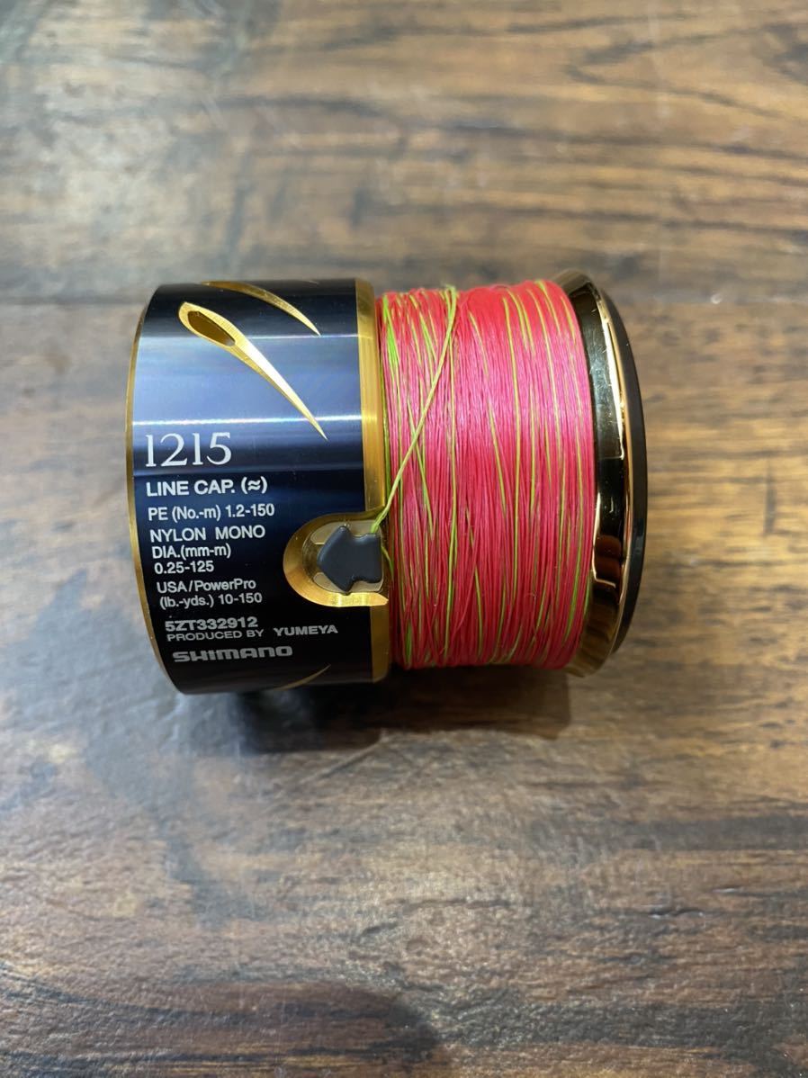 低価，HOT シマノ 14ステラ 夢屋 1215 14ステラC3000XG 使用 スプール PE シーガーPE x8 1.2号150m(シマノ)｜売買されたオークション情報、yahooの商品情報をアーカイブ公開 - オークファン シマノ