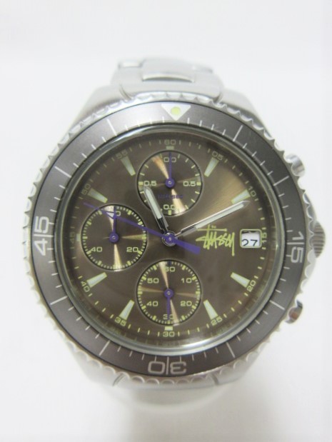 STUSSY 限定 ステューシー 腕時計 ツアーマスター STUSSY TOURMASTER