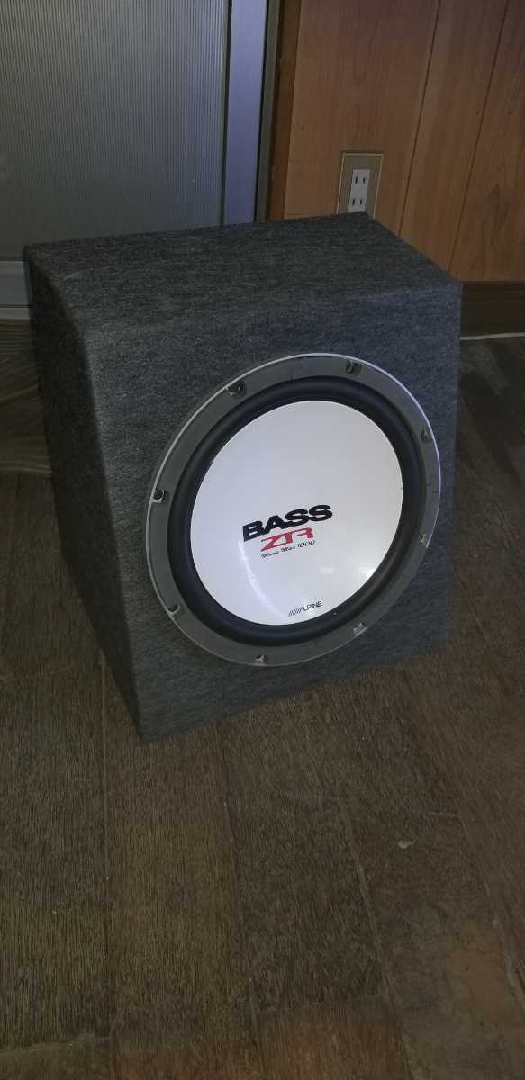 BASS ZR ALPINE 0 ウーファー アルパイン Music Max | - 1000ワット 