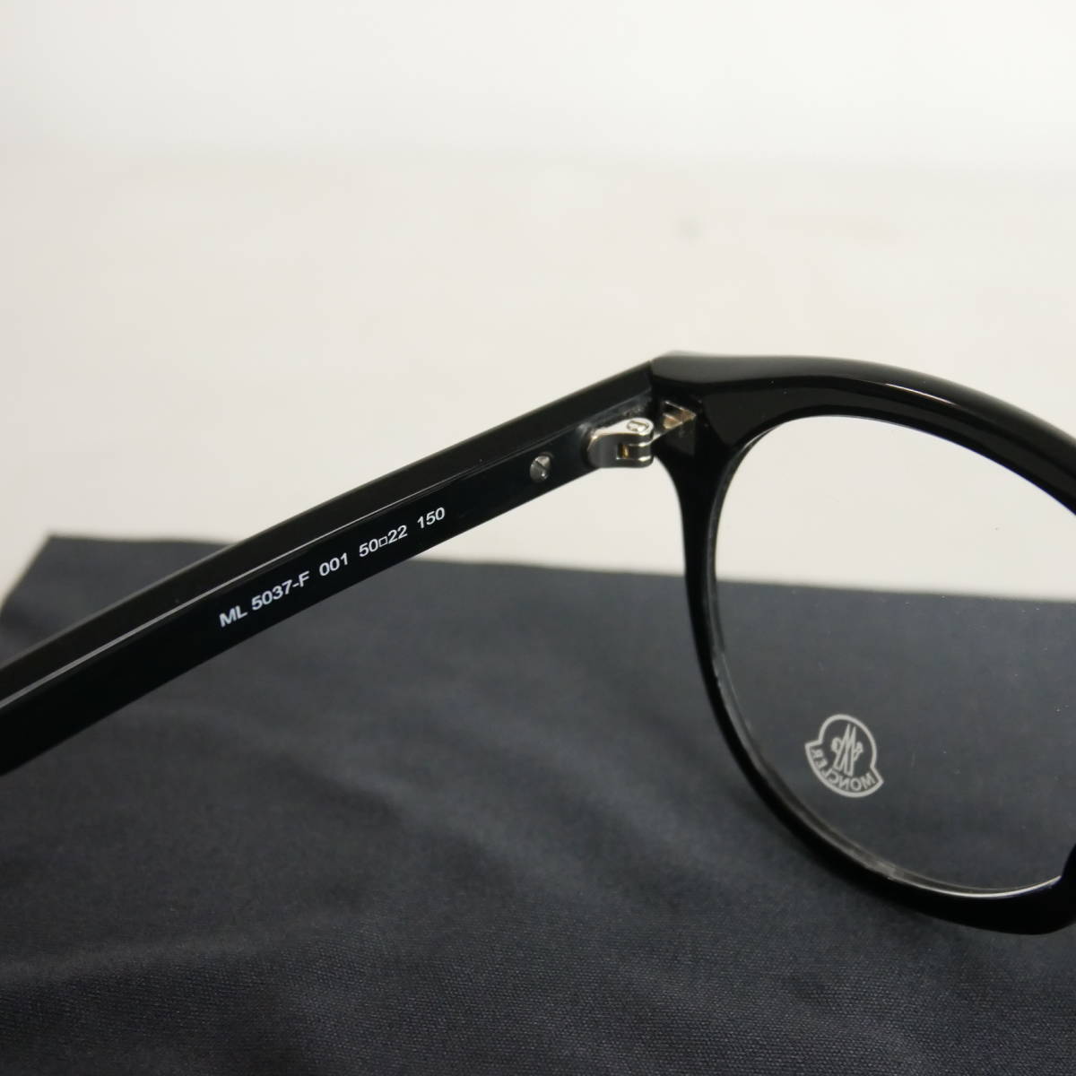 1円】未使用 MONCLER LUNETTES EYEWEAR モンクレール イタリア製 眼鏡 