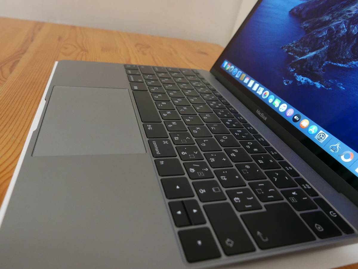 美品 充放電91回 Apple Macbook Retina 2017 12インチ スペースグレイ 