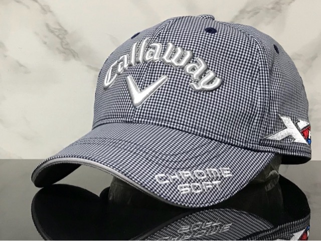  品 275T Callaway Golf キャロウェイ ゴルフ キャップ 帽子 限定１個 お洒落な総チェック柄にシリーズロゴ 57㎝~61㎝位(キャロウェイ)｜売買されたオークション情報、yahooの商品情報をアーカイブ キャップ