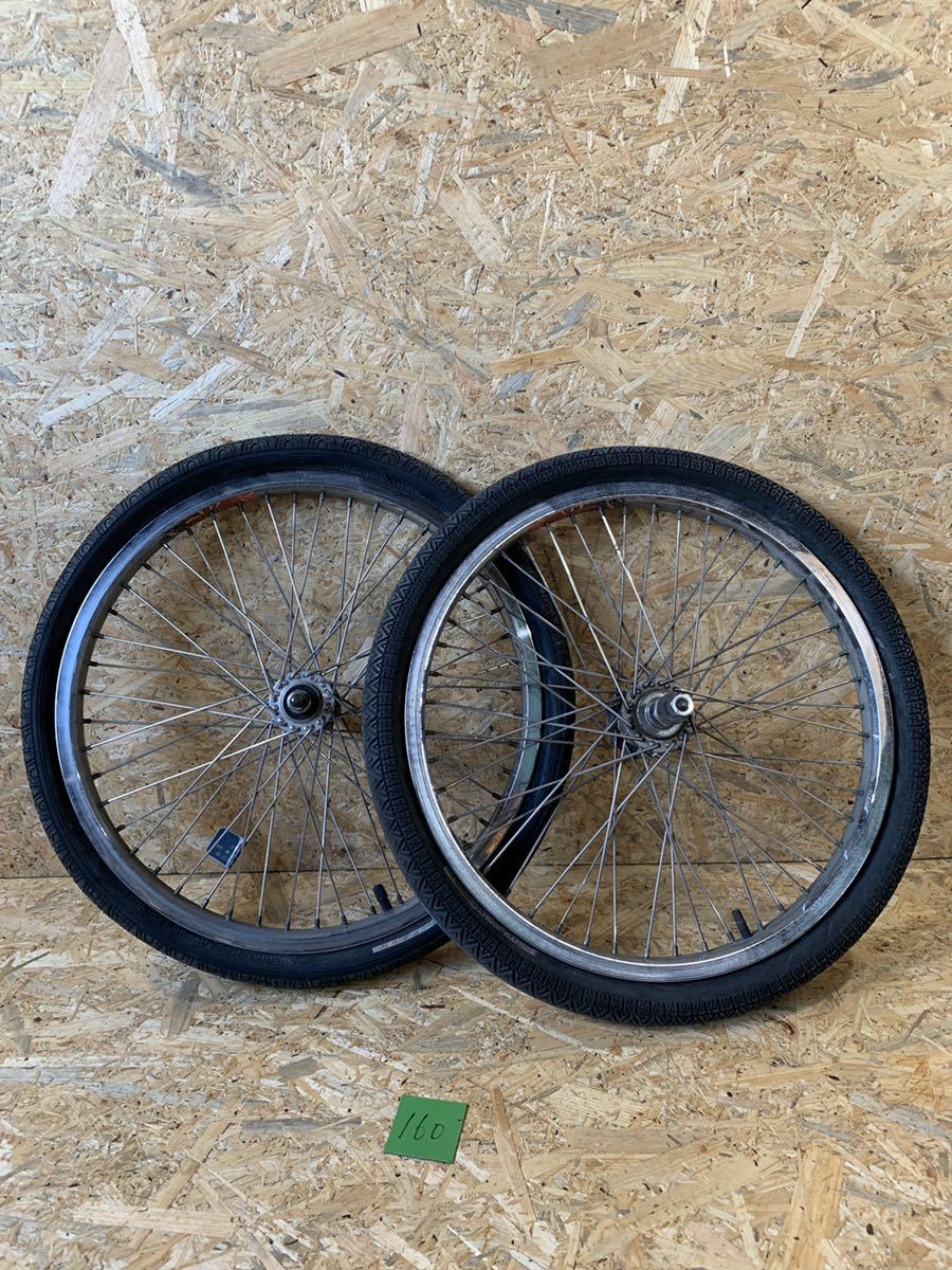  掘り出しものかも BMX ホイールセット 自転車 バイク ホイール フロントホイール リヤホイール(その他)｜売買されたオークション情報、yahooの商品情報をアーカイブ公開 - オークファン ホイール（完組、手組）