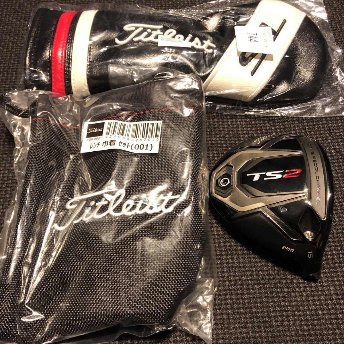 使用無し　タイトリスト TS2 3W 15° フェアウェイ ヘッド 単体 HC付 日本仕様正規品_1