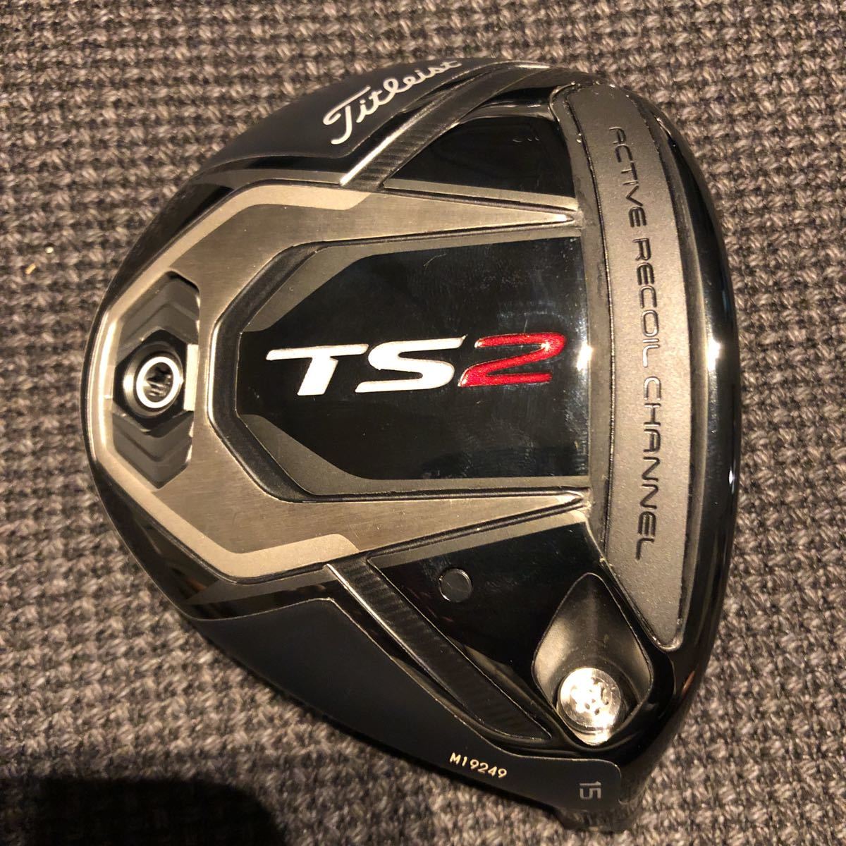 使用無し　タイトリスト TS2 3W 15° フェアウェイ ヘッド 単体 HC付 日本仕様正規品_2