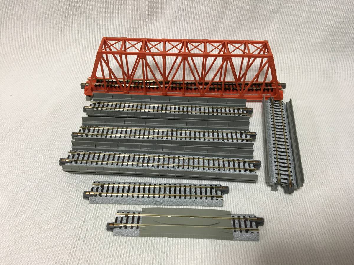 159】Nゲージ KATO レール/線路 勾配橋脚 配線 他 まとめて 大量