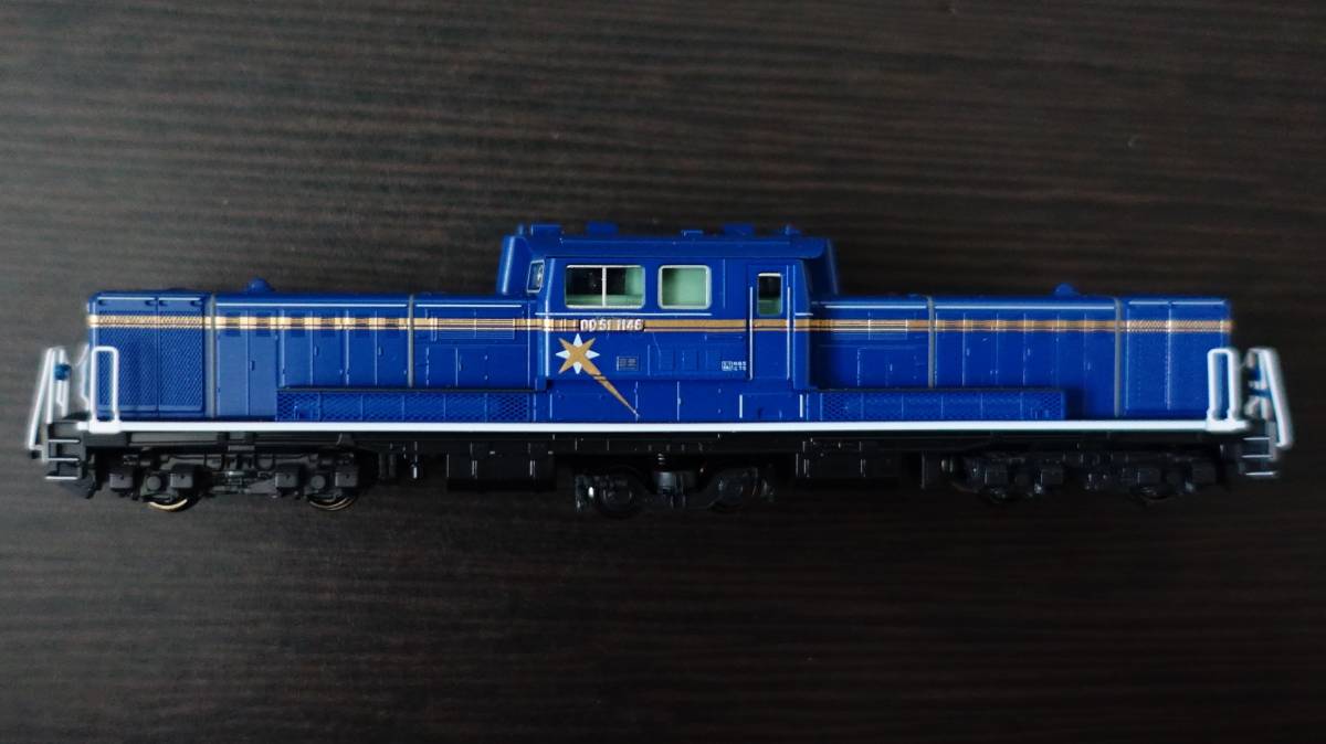 KATO 7008-2 DD51 後期 耐寒形 北斗星 KATO 7008-F DD51北斗星色2両