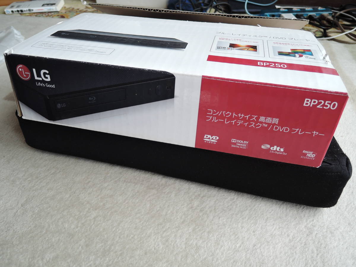 ☆動作確認済☆LGブルーレイディスク・DVDプレーヤー☆BP250