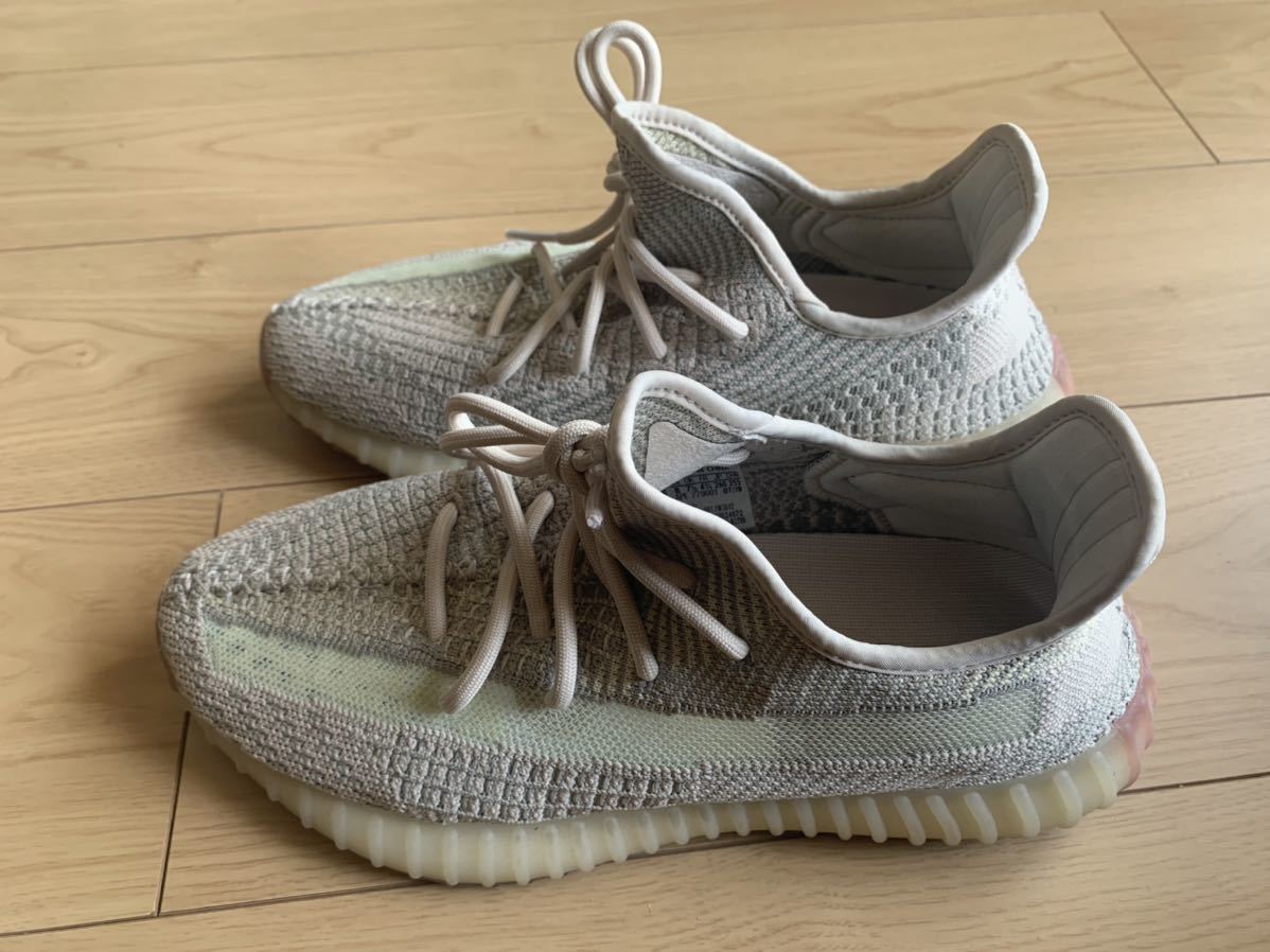 美品】adidas YEEZY BOOST 350 v2 サプライヤーカラー 26.0cm イージー