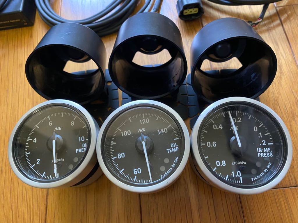 Defi アドバンスRS 油温　油圧　バキューム　ユニット付_2