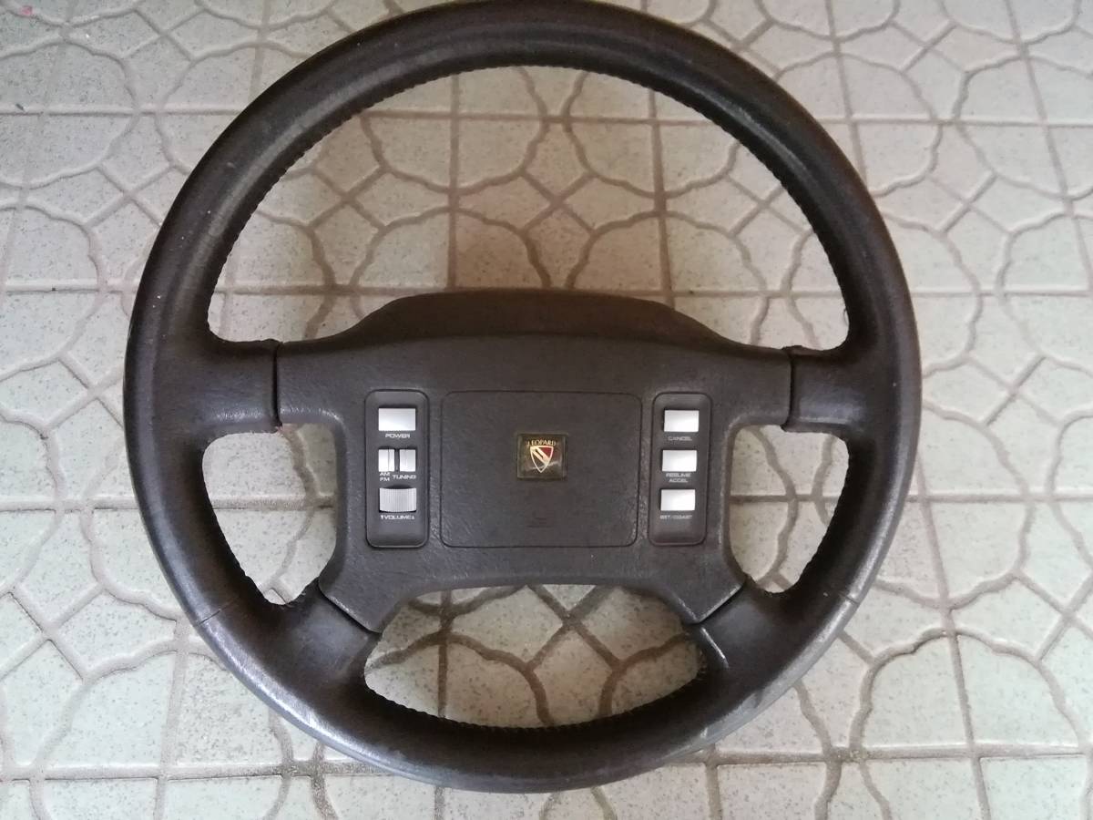 F31 - レパード LEOPARD レア!! 前期型レパード XJ 純正ハンドル 