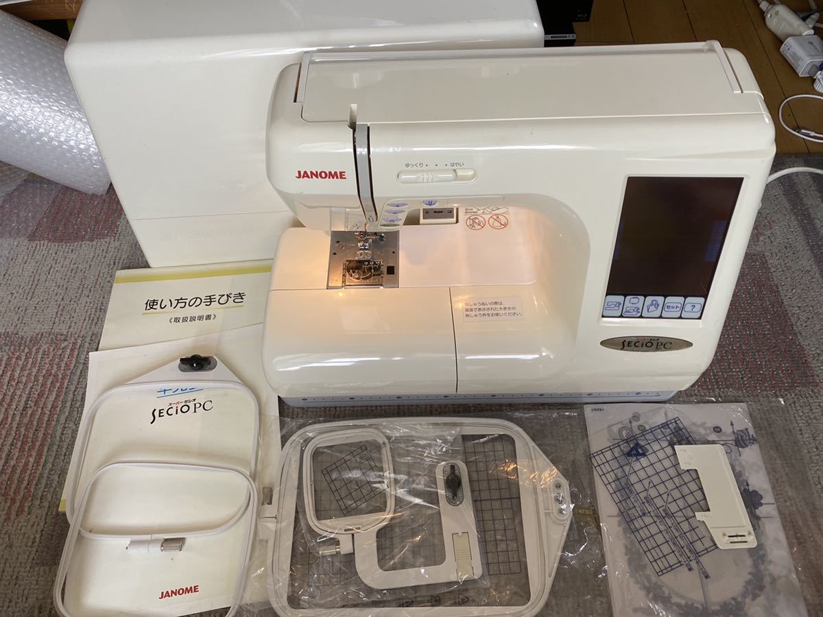 生活家電 JANOMEジャノメSECIO EX 9000 コンピューターミシン ジャンク品