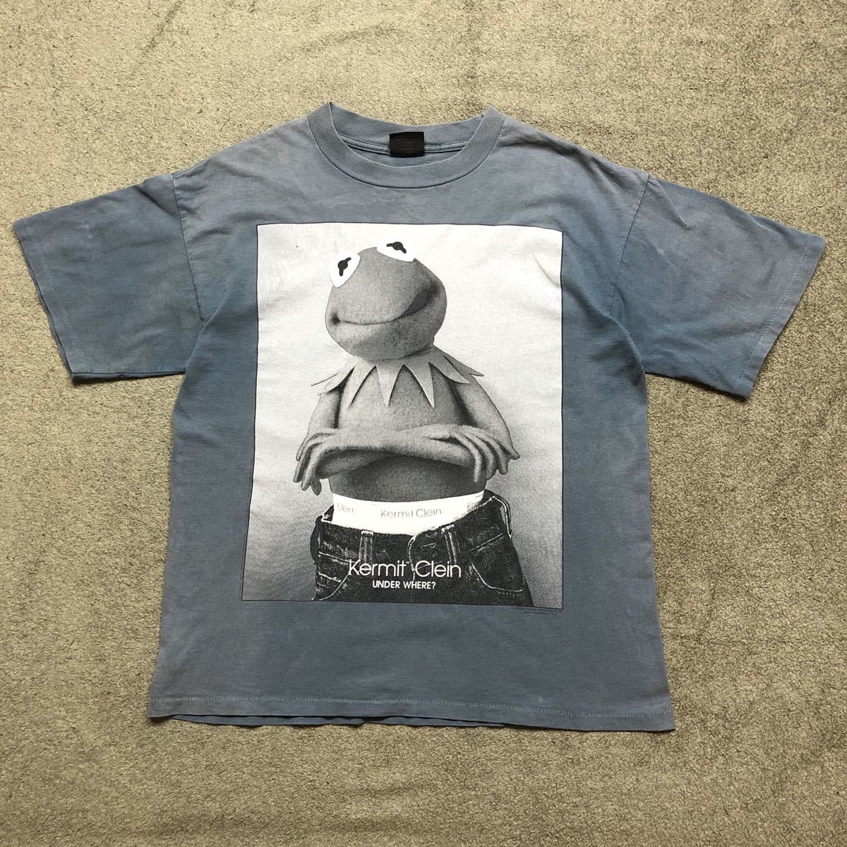 90s USA製 Kermit Clein L Changes カーミット クライン ビンテージ T