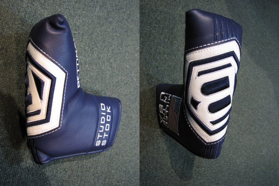 【低価，高品質】 BETTINARDI ベティナルディ USシリーズSS-NA SSネイビー パターカバーブレードタイプ(パター用)｜売買されたオークション情報、yahooの商品情報をアーカイブ公開 - オークファン ヘッドカバー