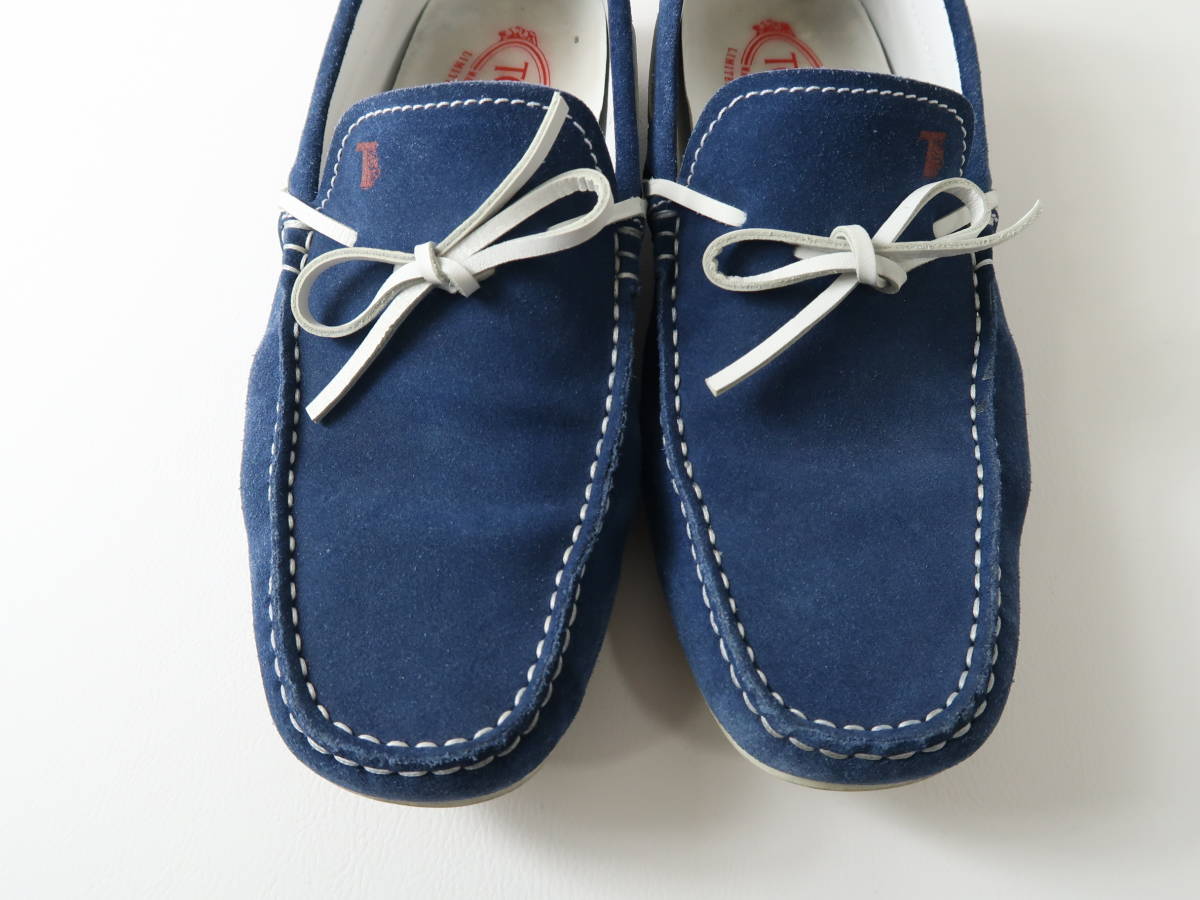 7万☆トッズ TOD'S☆イタリア製☆スエードゴンミーニドライビング