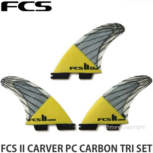 赤字超特価，限定SALE 1円 FCS II CARVER PC CARBON TRI SET Yellow MEDIUM 65Kg - 80Kg トライ セット サーフィン サーフボード フィン 同梱不可(FCSフィン)｜売買されたオークション情報、yahooの商品情報をアーカイブ公開 - オーク FCSフィン