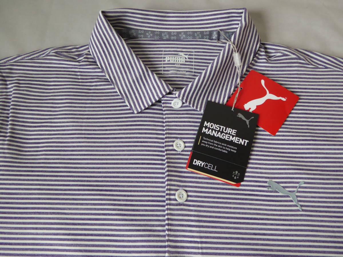  PUMA GOLF プーマ ゴルフ DRYCELL 吸汗速乾 ストレッチ 半袖ポロシャツ XL(プーマ)｜売買されたオークション情報、yahooの商品情報をアーカイブ公開 - オークファン シャツ