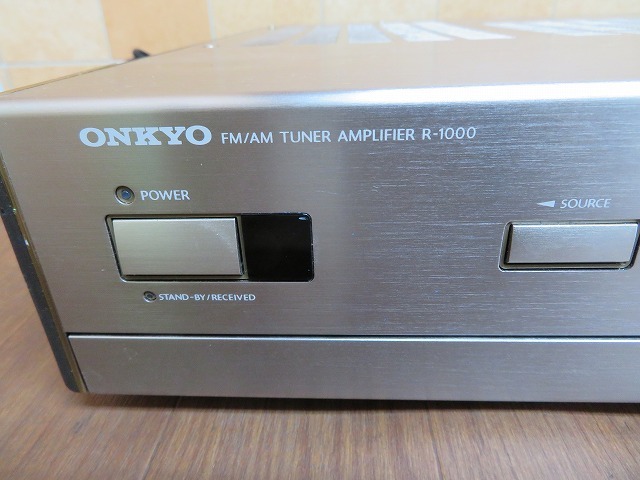 ONKYO オンキョー R-1000 - Yahoo!オークション AM⁄FMチューナー TUNER
