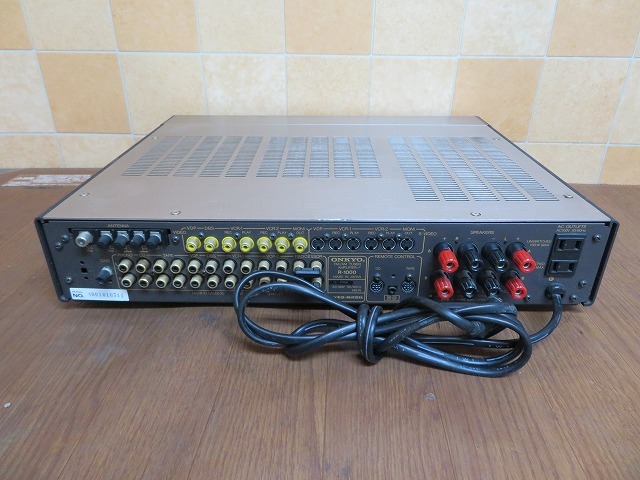 ONKYO オンキョー R-1000 - Yahoo!オークション AM⁄FMチューナー TUNER