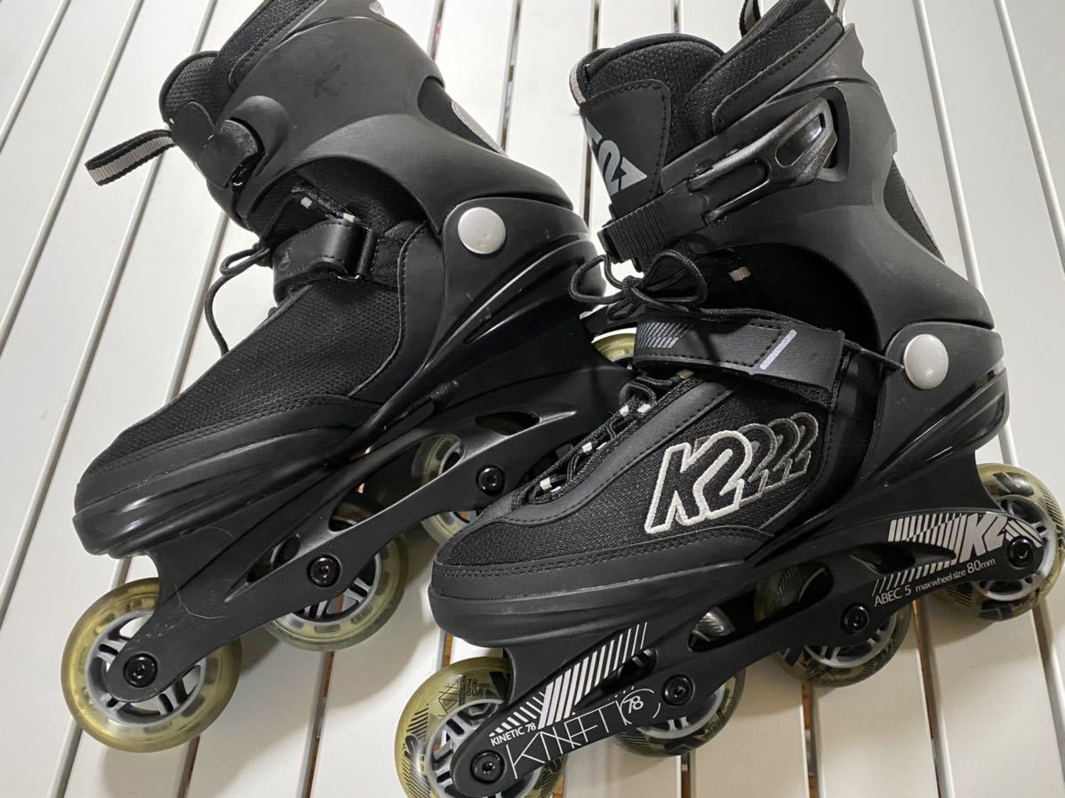 新作，定番 K2 ケーツー KINETIC78 26cm プロテクター付 いインラインスケート /ローラーブレード(26.0cm～)｜売買されたオークション情報、yahooの商品情報をアーカイブ公開 - オークファン 26.0cm～