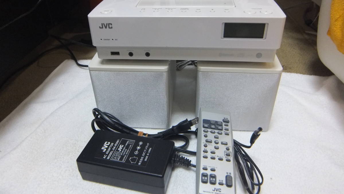 JVC CA-UXL5-W CDコンポ Bluetooth対応 リモコン付き 【公式】ネット